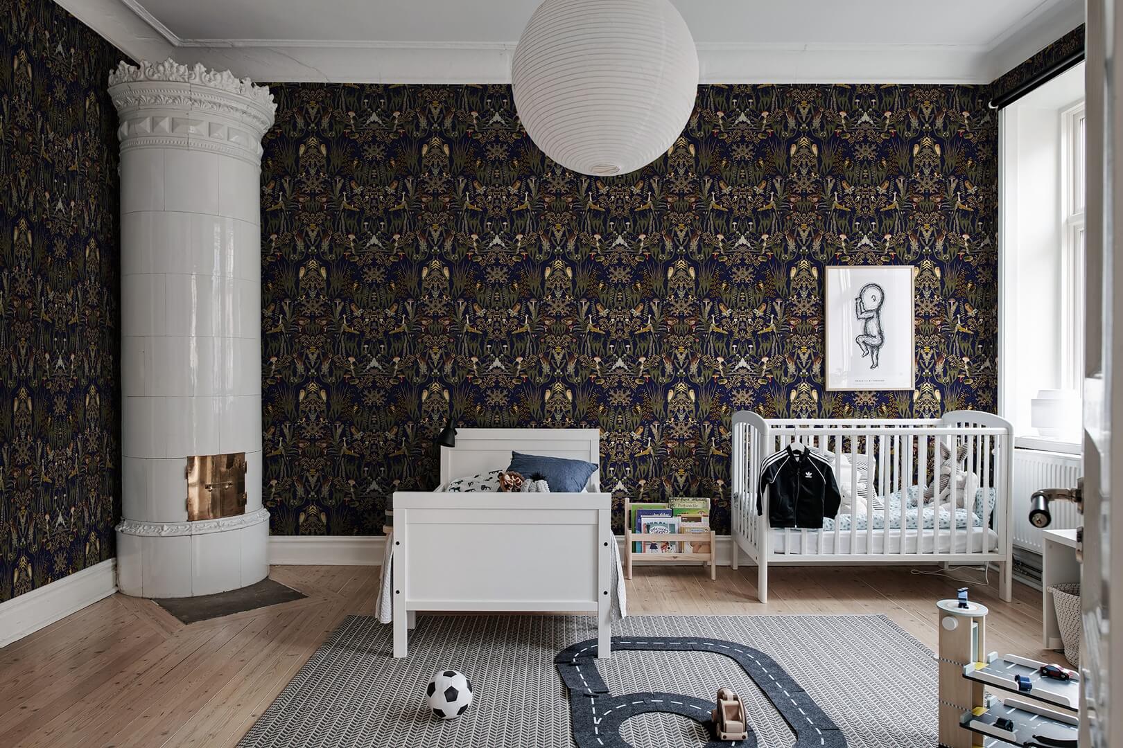 Fototapeta zaczarowany las mini Rebel Walls R19393 The Swedish Forest Mini Rebel Favorites