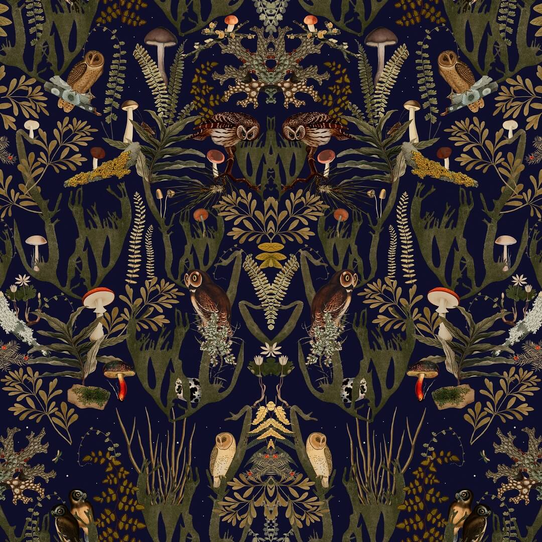 Fototapeta zaczarowany las mini Rebel Walls R19393 The Swedish Forest Mini Rebel Favorites