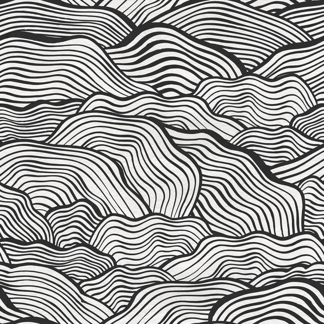 Fototapeta linie Rebel Walls R19334 Soft Clouds Graphite Imperfections