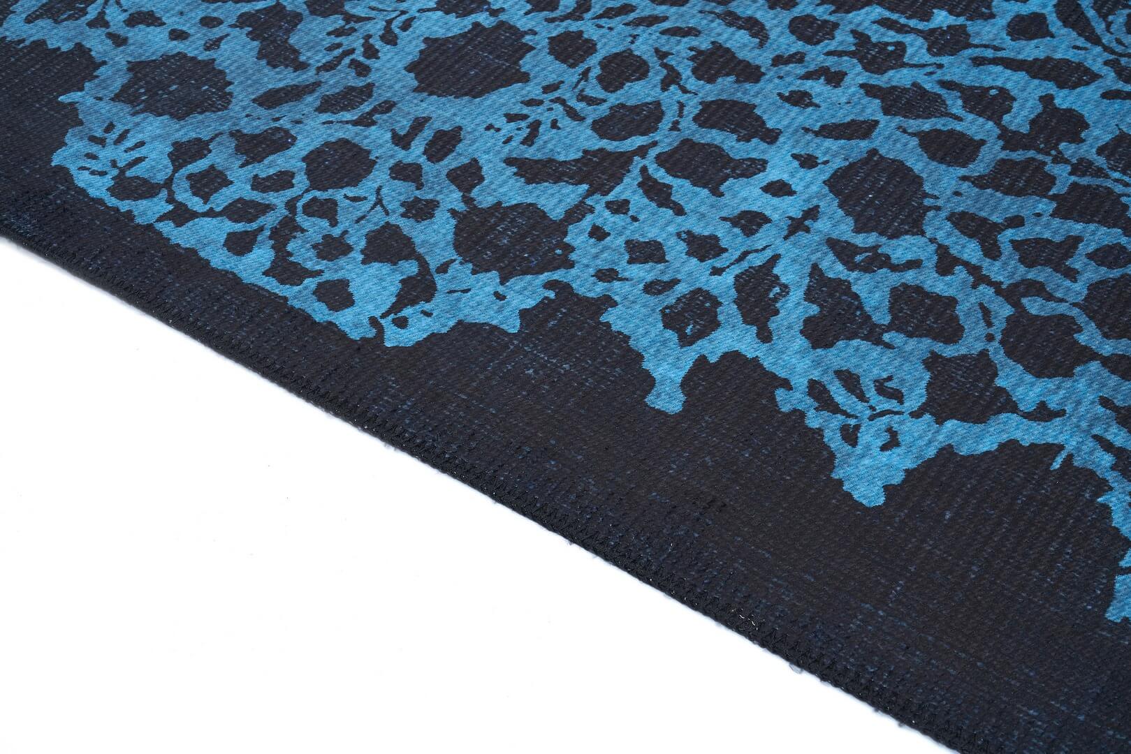 Dywan ornament niebieski Carpet Decor ORNAMENT BLUE Magic Home Print
