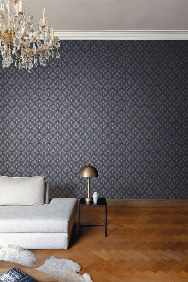 Tapeta w stylu Art Deco Khroma OTH206 Diamond Othello