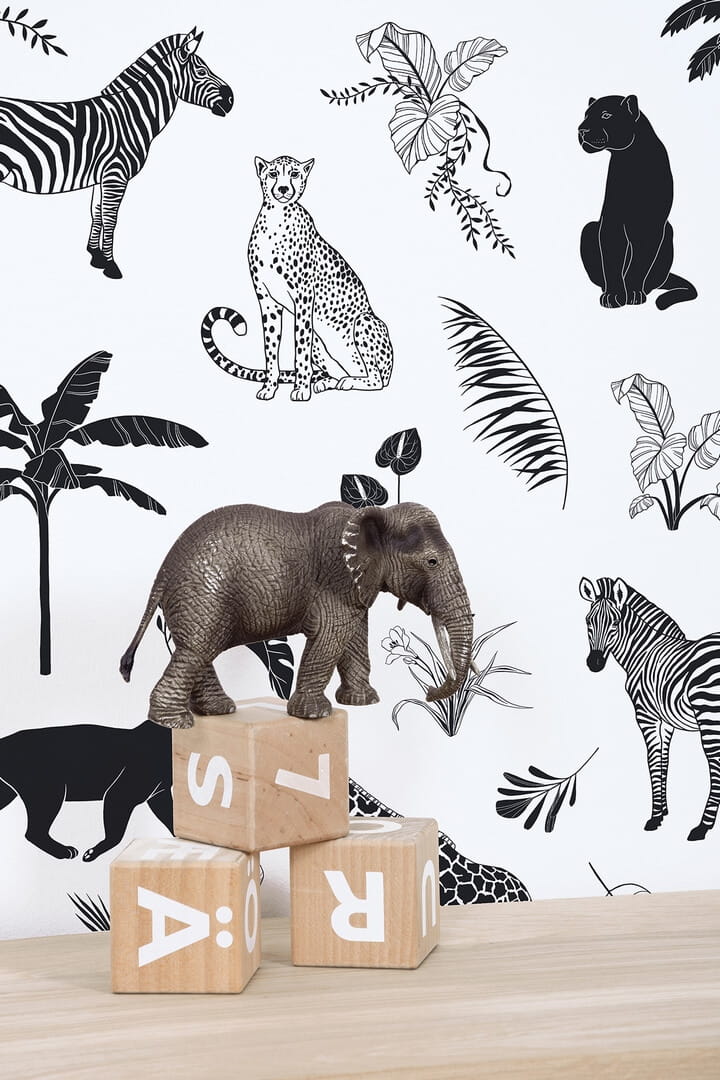Tapeta zwierzęta dżungli Lilipinso H0660 Animals Mix
