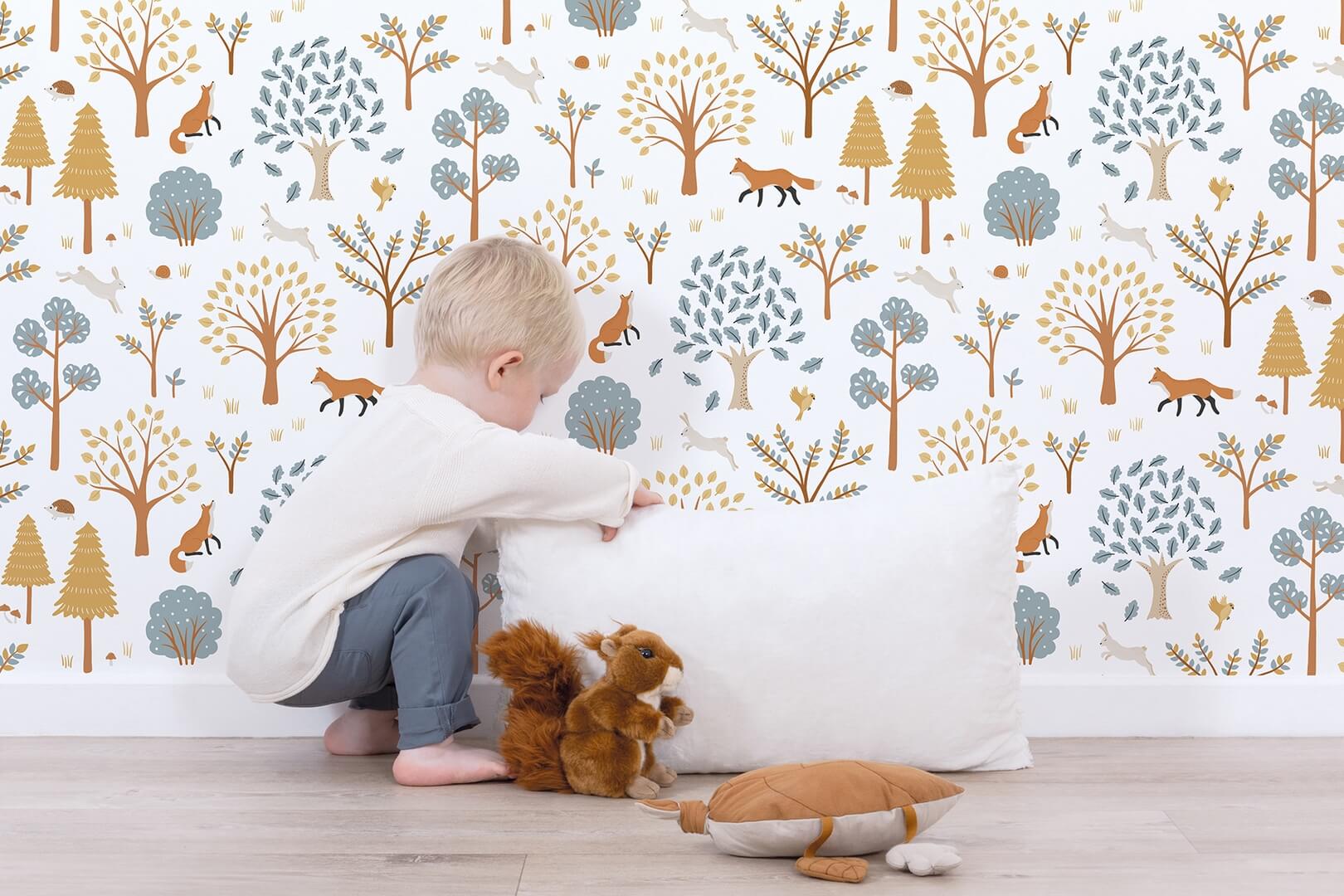 Tapeta leśne zwierzęta Lilipinso H0699 Forest Living (Fox)