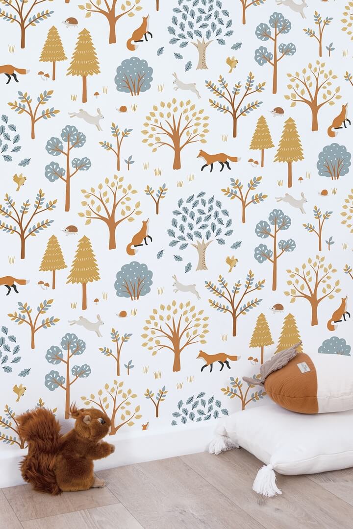 Tapeta leśne zwierzęta Lilipinso H0699 Forest Living (Fox)