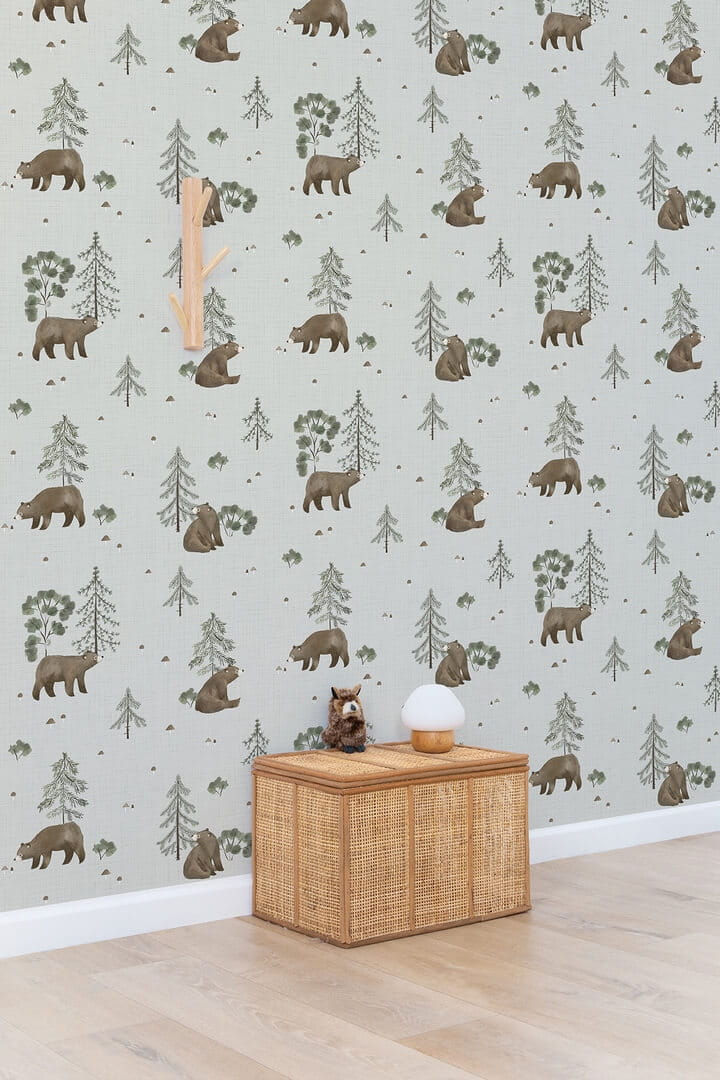 Tapeta niedźwiedzie Lilipinso H0700 Mountain & Bears