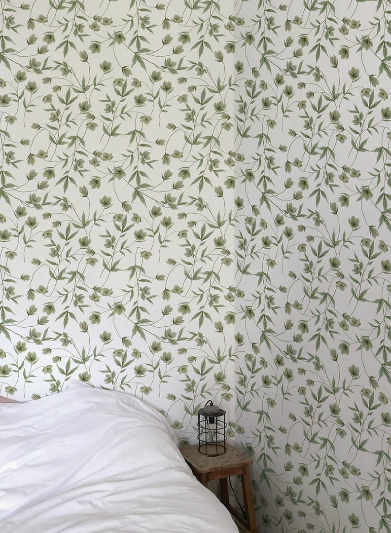 Tapeta roślinne pnącza Lilipinso H0712 Hellebores