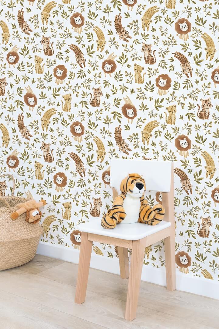 Tapeta zwierzątka dżungli Lilipinso H0734 Jungle Trio