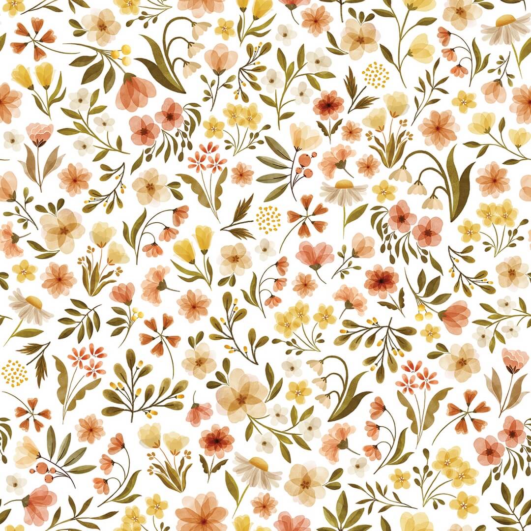 Tapeta kwiatki vintage Lilipinso H0736 Vintage Flowers