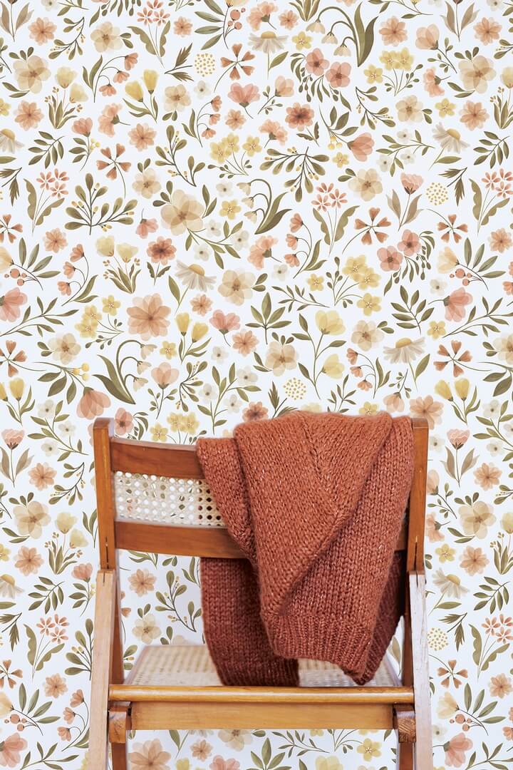 Tapeta kwiatki vintage Lilipinso H0736 Vintage Flowers