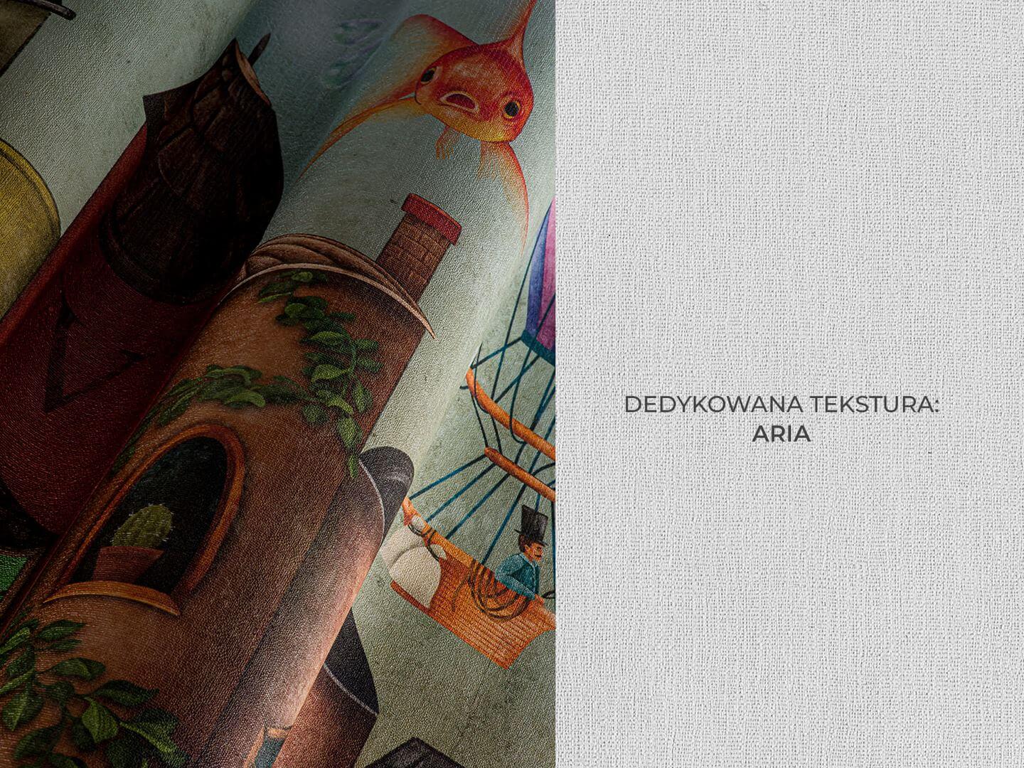 Fototapeta dla dzieci domki z książek Wallcraft Joya 685312202