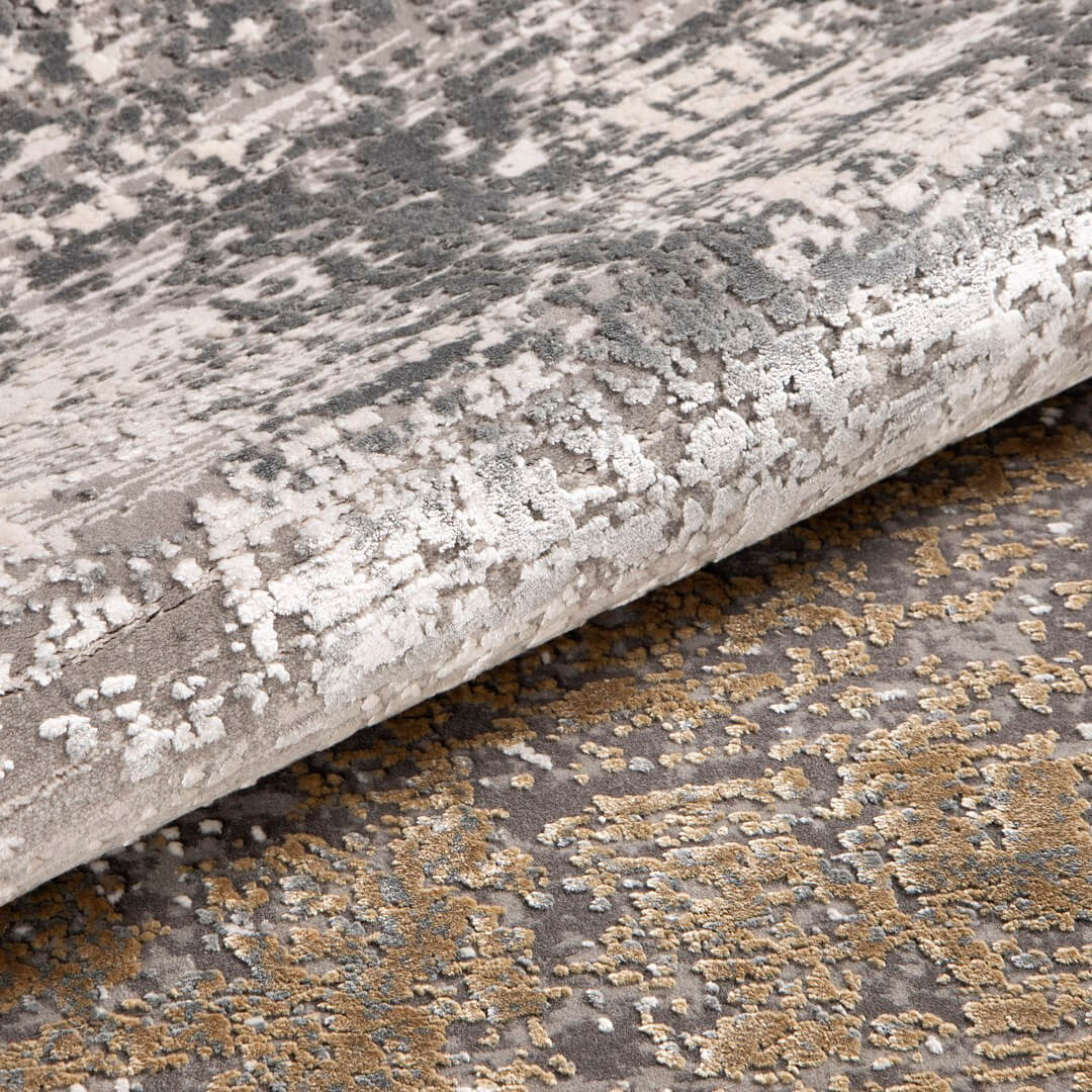 Dywan jak marmur szaro-złoty IMPERIAL 6612 GREY GOLD MARBLE