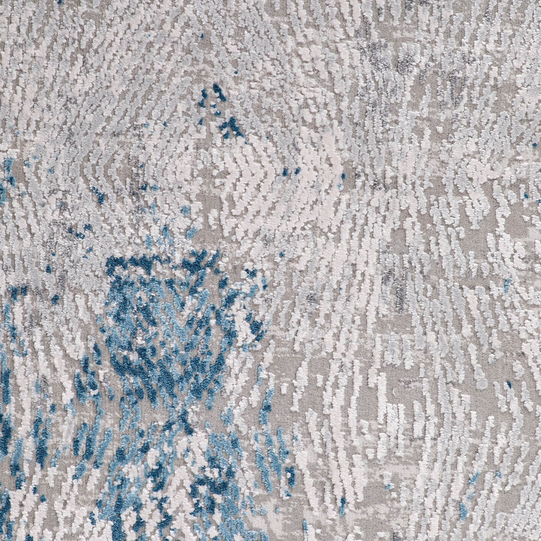 Dywan nowoczesny niebiesko-szary IMPERIAL 6613 BLUE DIAMOND