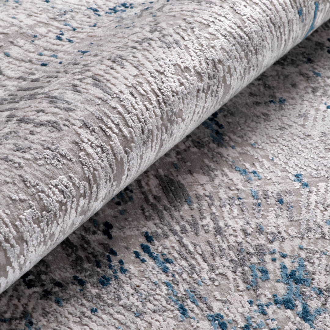 Dywan nowoczesny niebiesko-szary IMPERIAL 6613 BLUE DIAMOND