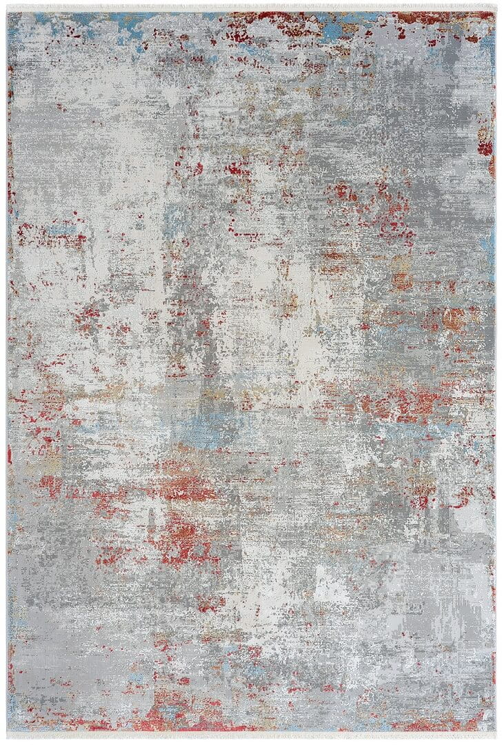 Dywan jak beton kolorowy IMPERIAL 6619 RED STONE