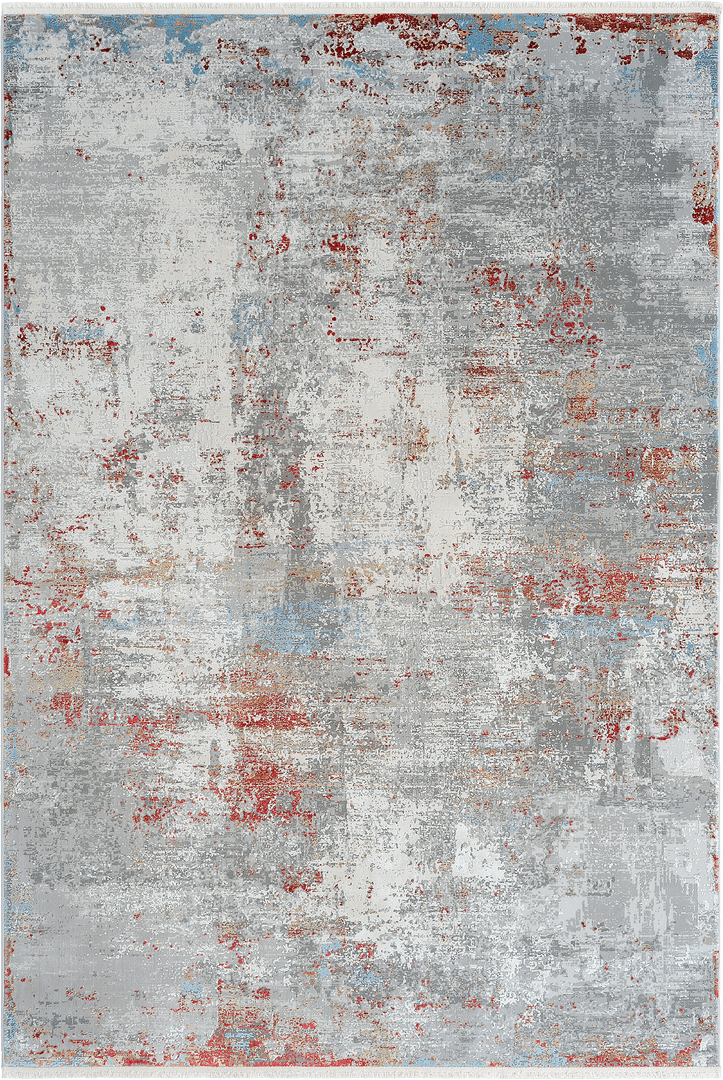 Dywan jak beton kolorowy IMPERIAL 6619 RED STONE