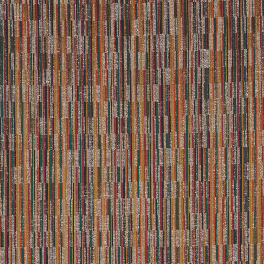 Tkanina obiciowa w kolorowe paski Casamance 32320405 Facetie Porte Des Lilas