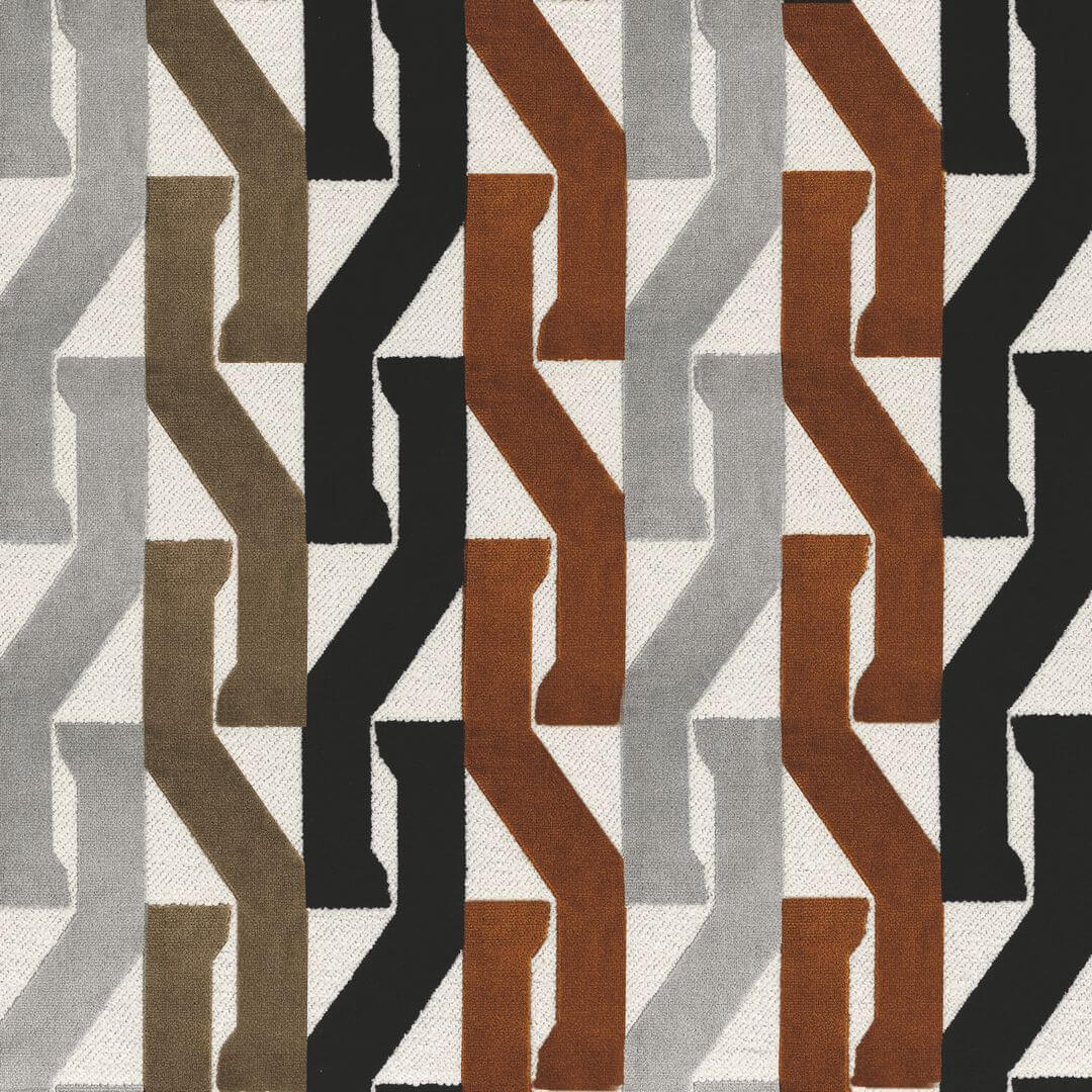 Tkanina obiciowa Casamance 32560156 Monogramme Porte Des Lilas