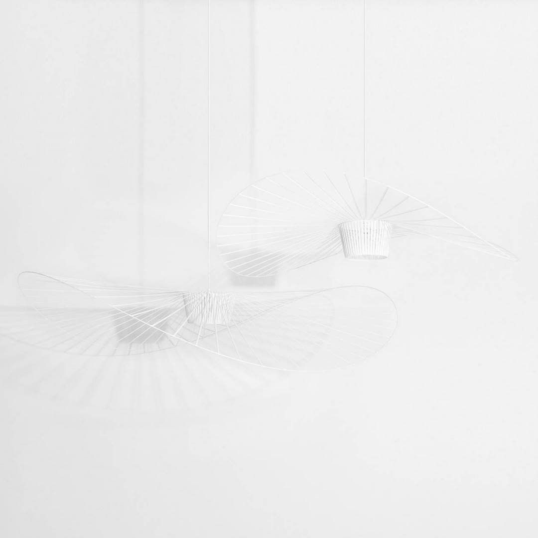 Lampa wisząca biała Vertigo White Large Petite Friture śr. 200 cm