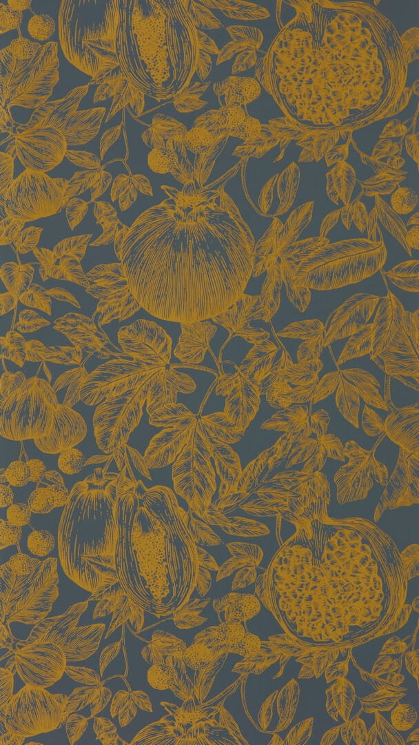Tapeta botaniczna w owoce Harlequin 112926 Melograno Colour III