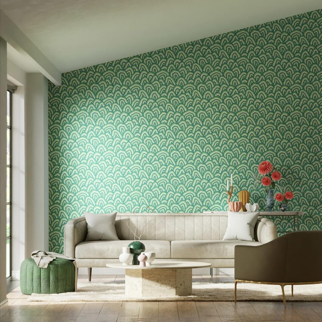 Tapeta falujące wzgórza Harlequin 112927 Kumo Colour III