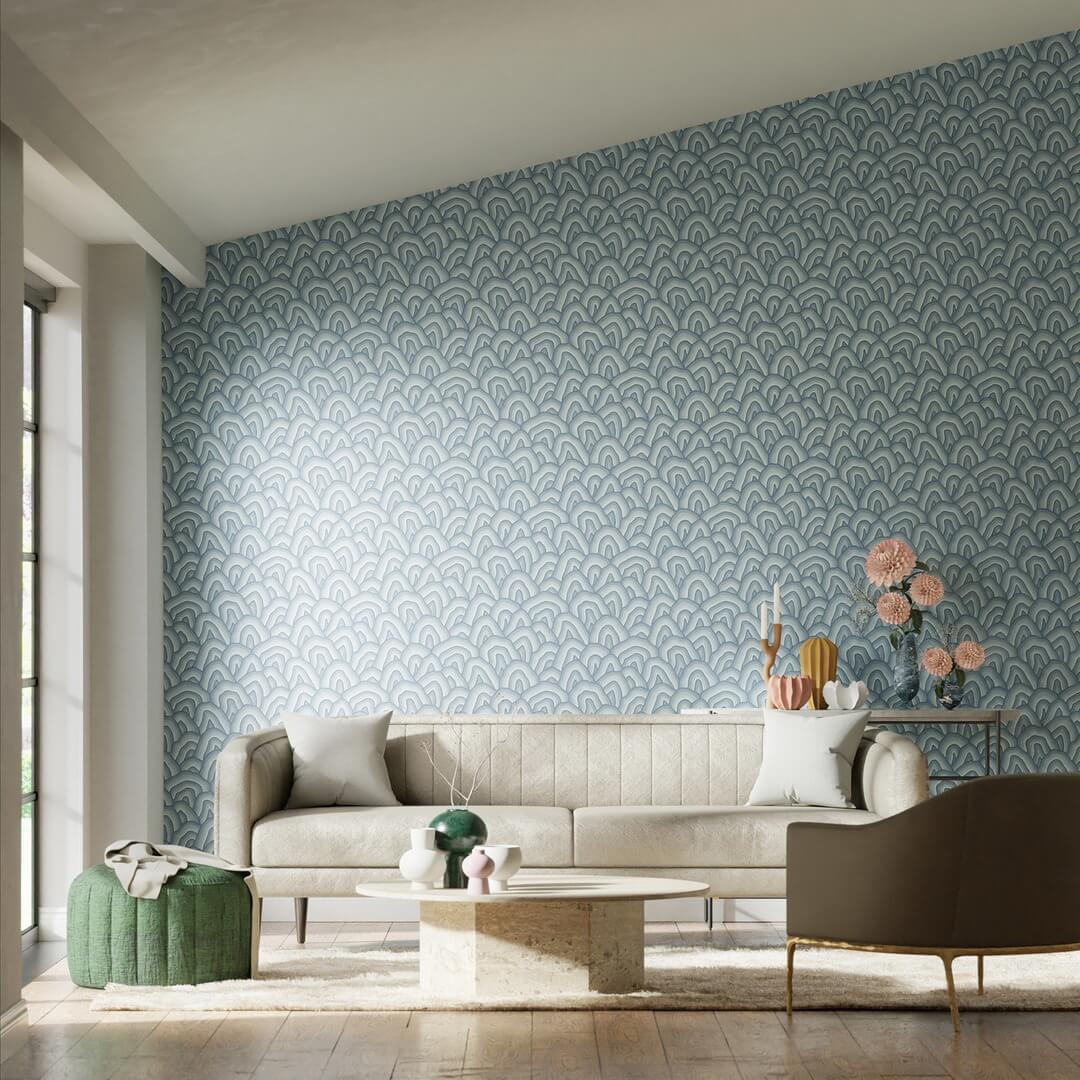 Tapeta falujące wzgórza Harlequin 112928 Kumo Colour III