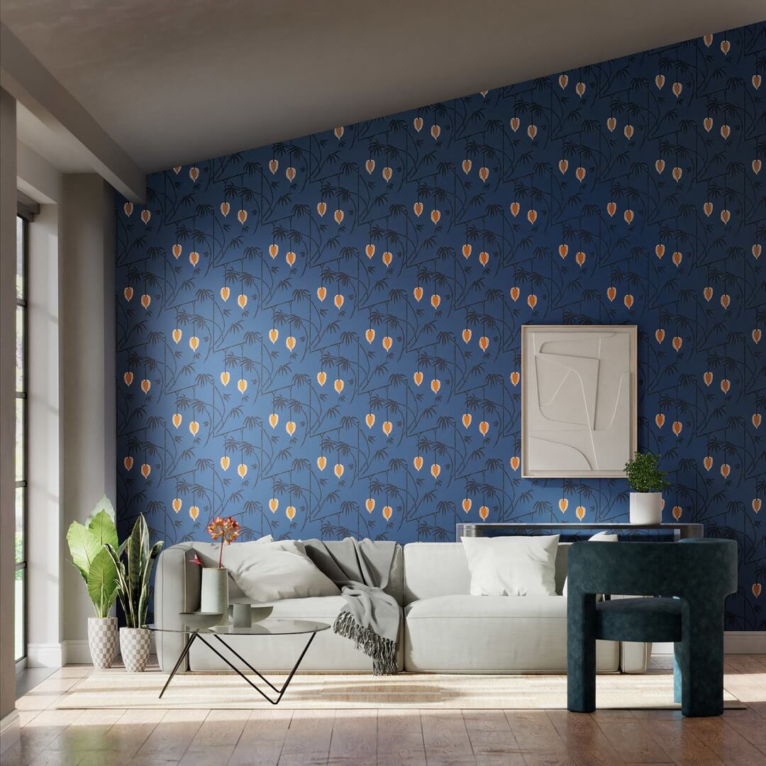 Tapeta roślinna w orientalnym stylu Harlequin 112941 Kimiko Colour III