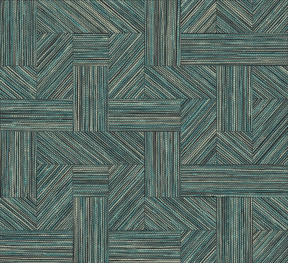 Tapeta geometryczna plecionka Arte Intarsio 24041 Tangram Essentials