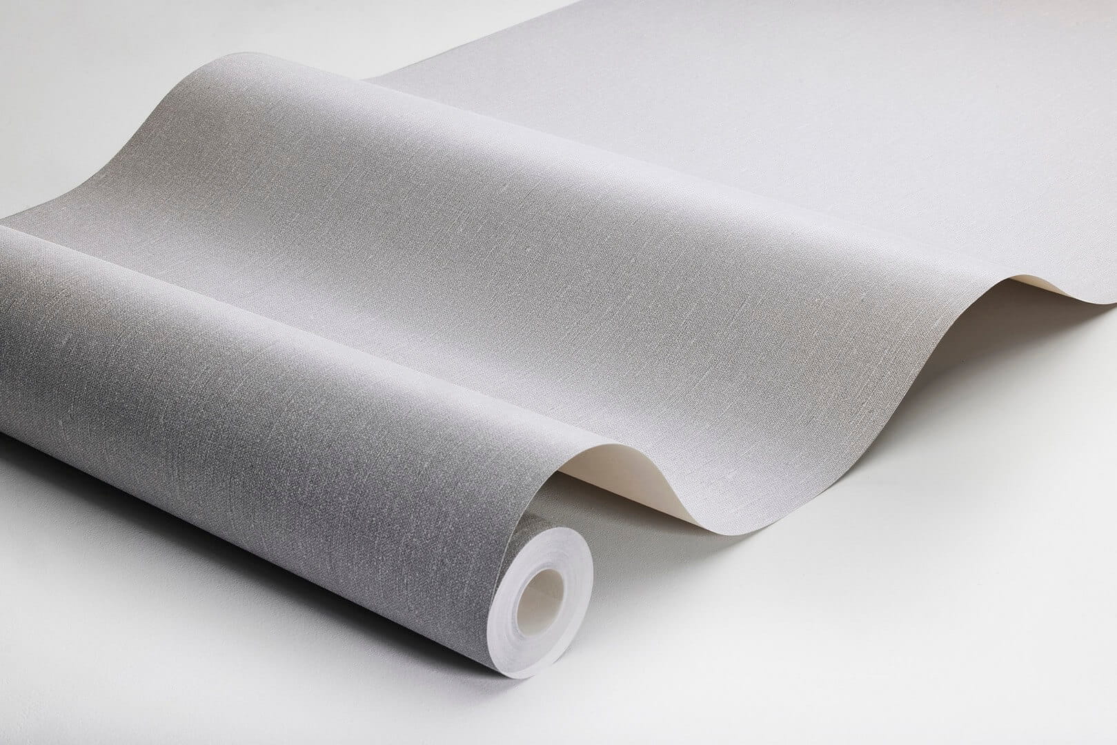 Tapeta jednokolorowa Boras Tapeter Ash Grey 4321 Linen II