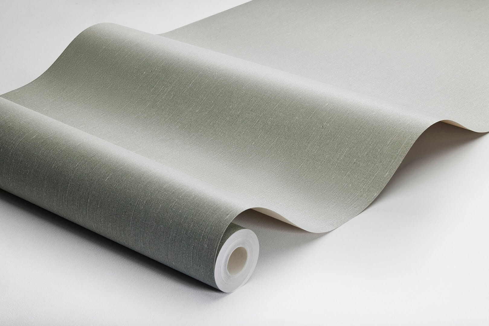 Tapeta jednokolorowa Boras Tapeter Bay Leaf 4333 Linen II