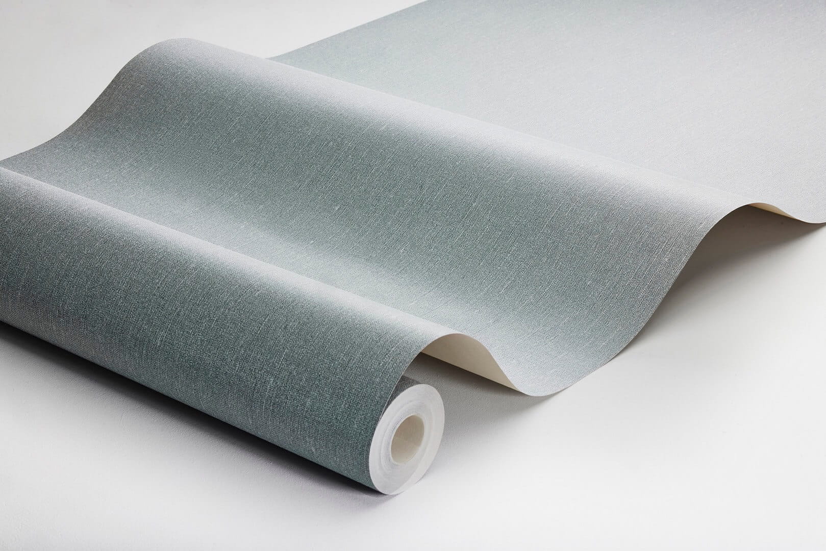 Tapeta jednokolorowa Boras Tapeter Dusty Denim 4330 Linen II