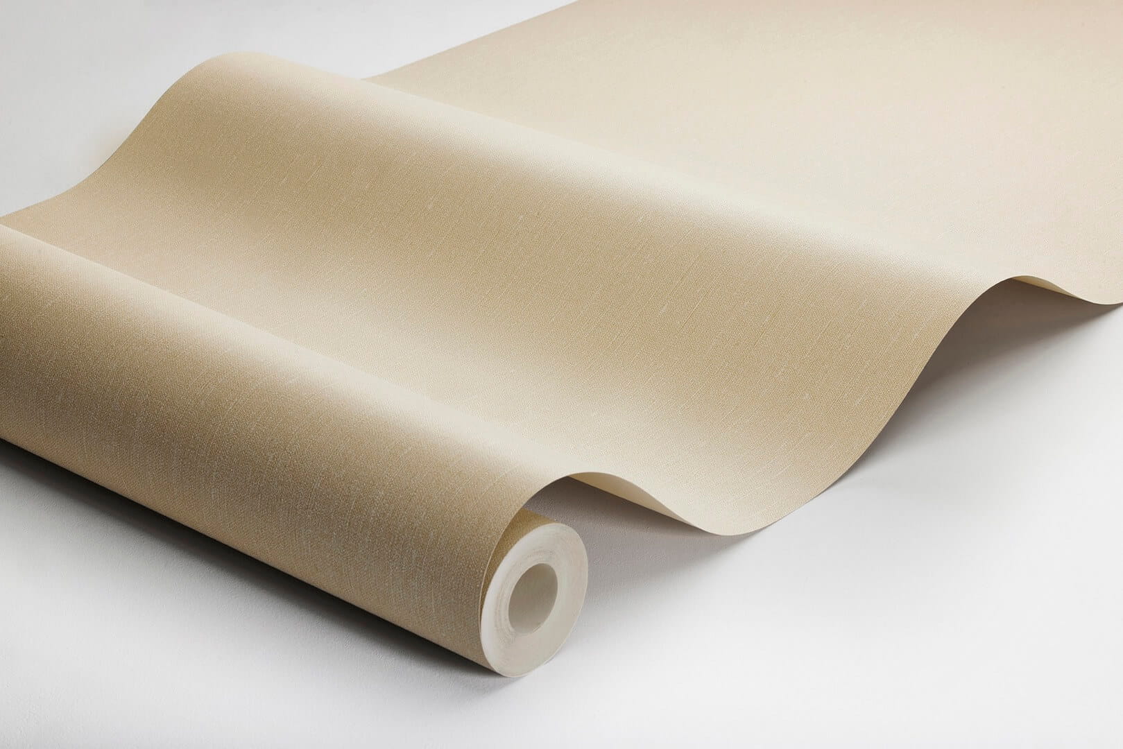 Tapeta jednokolorowa Boras Tapeter Linen Oat 4323 Linen II