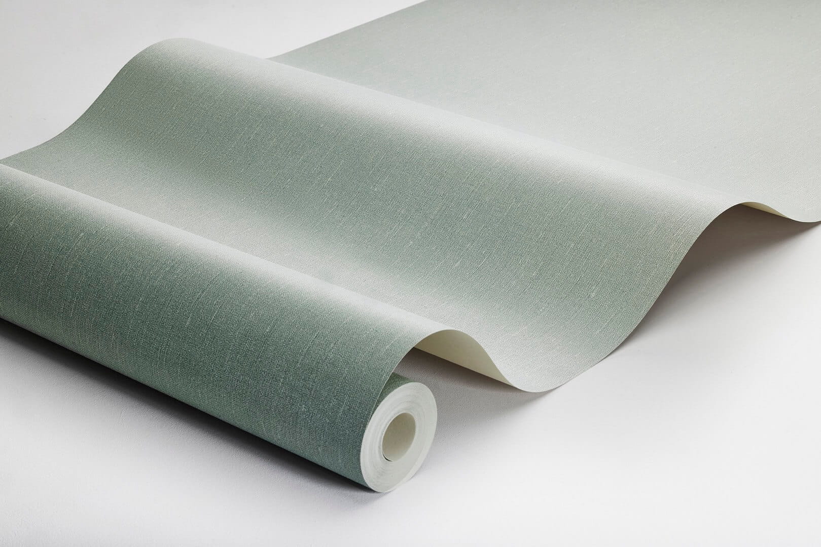 Tapeta jednokolorowa Boras Tapeter Minty Green 4332 Linen II