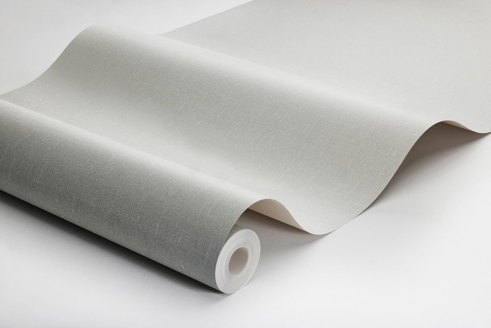 Tapeta jednokolorowa Boras Tapeter Sage Green 4334 Linen II