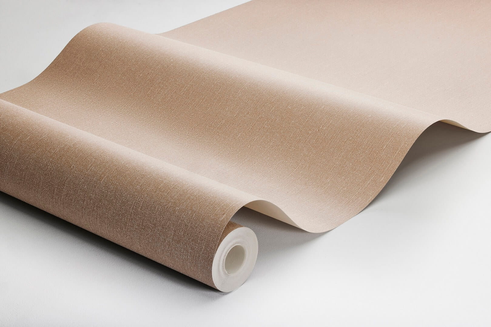 Tapeta jednokolorowa Boras Tapeter Terracotta Linen 4324 Linen II