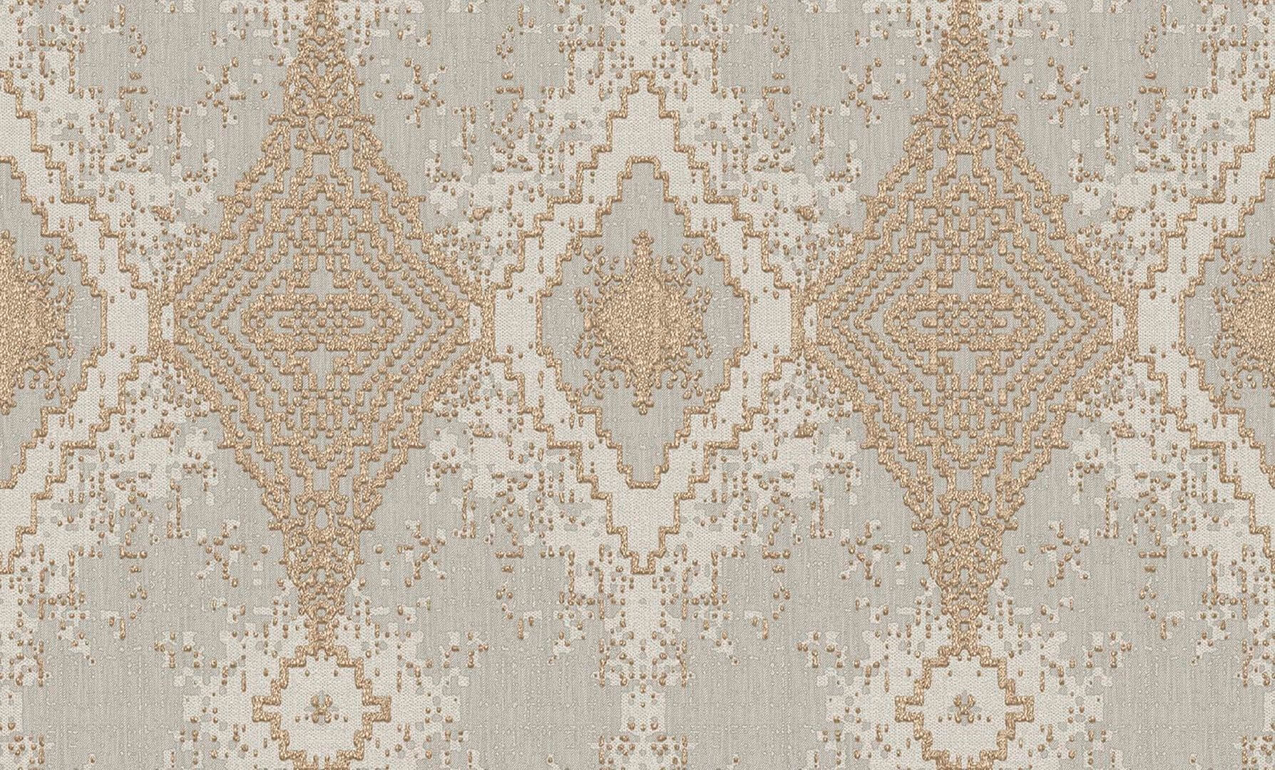 Tapeta z geometrycznym ornamentem Cristiana Masi 47724 Eterna - 106 cm szer.