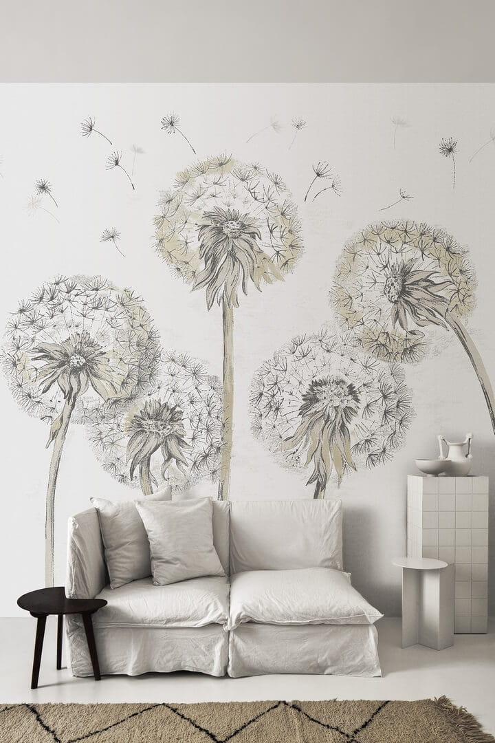 Fototapeta kwiaty dmuchawce London Art 12SD-04 Snapdragons Exclusive Wallpaper 2022 Iconic Re-Edition