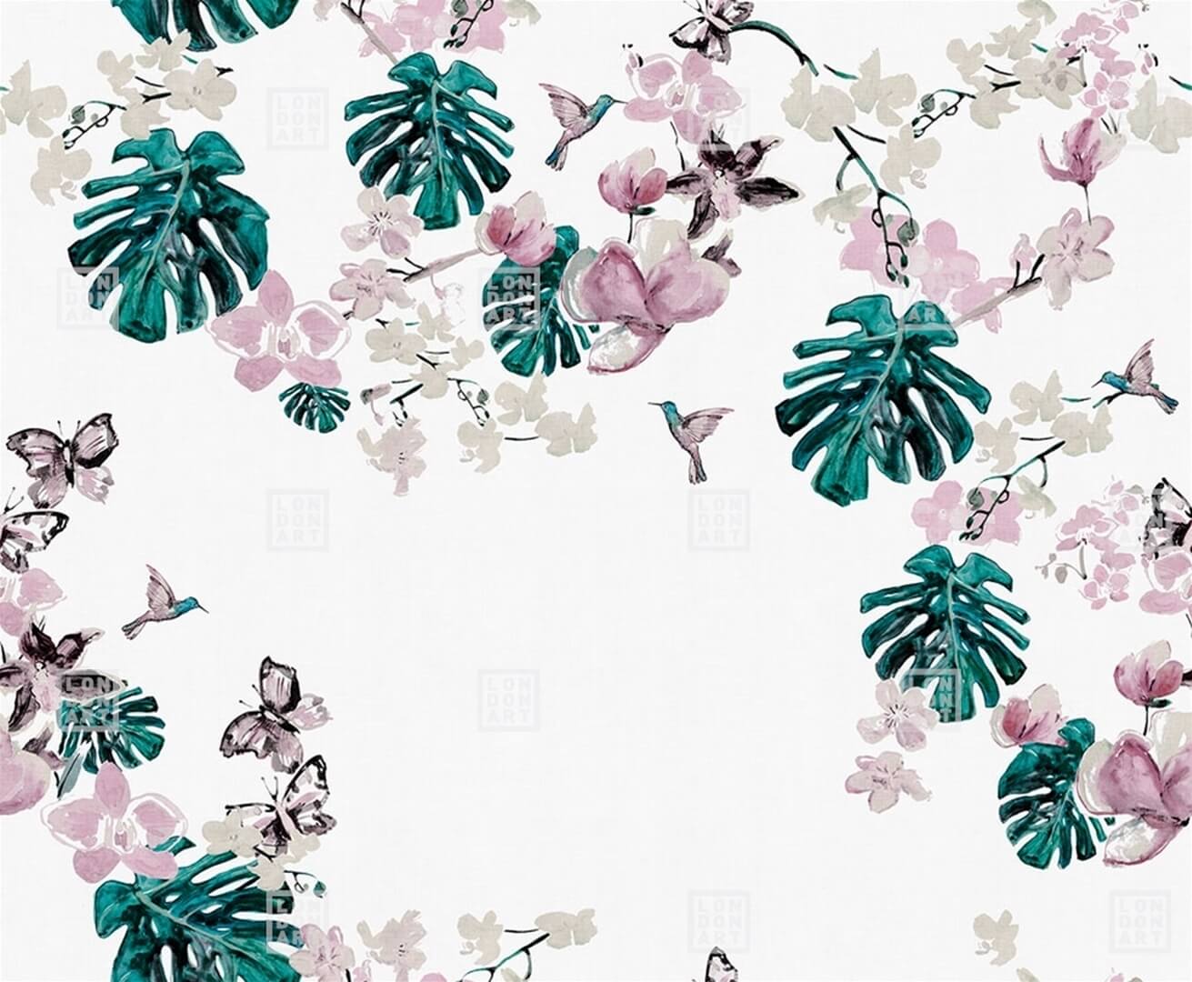 Fototapeta botaniczna London Art 14046-03 Happy Exclusive Wallpaper 2022 Iconic Re-Edition