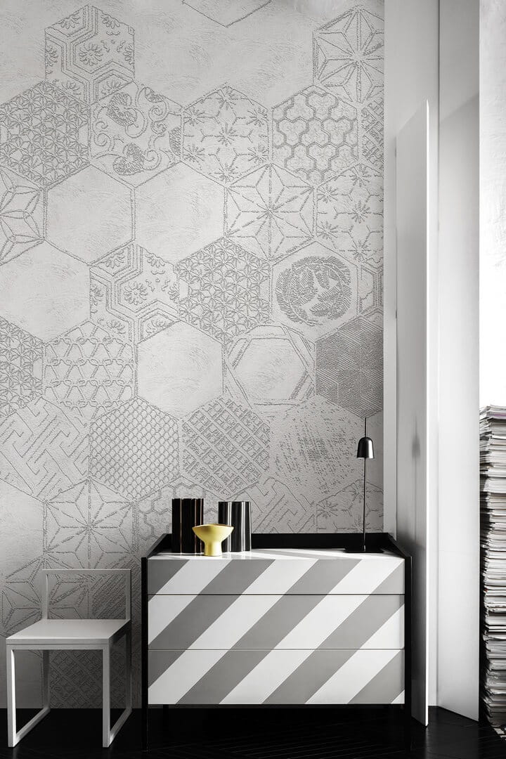 Fototapeta heksagony London Art 15132-07 Lost And Found Exclusive Wallpaper 2022 Iconic Re-Edition