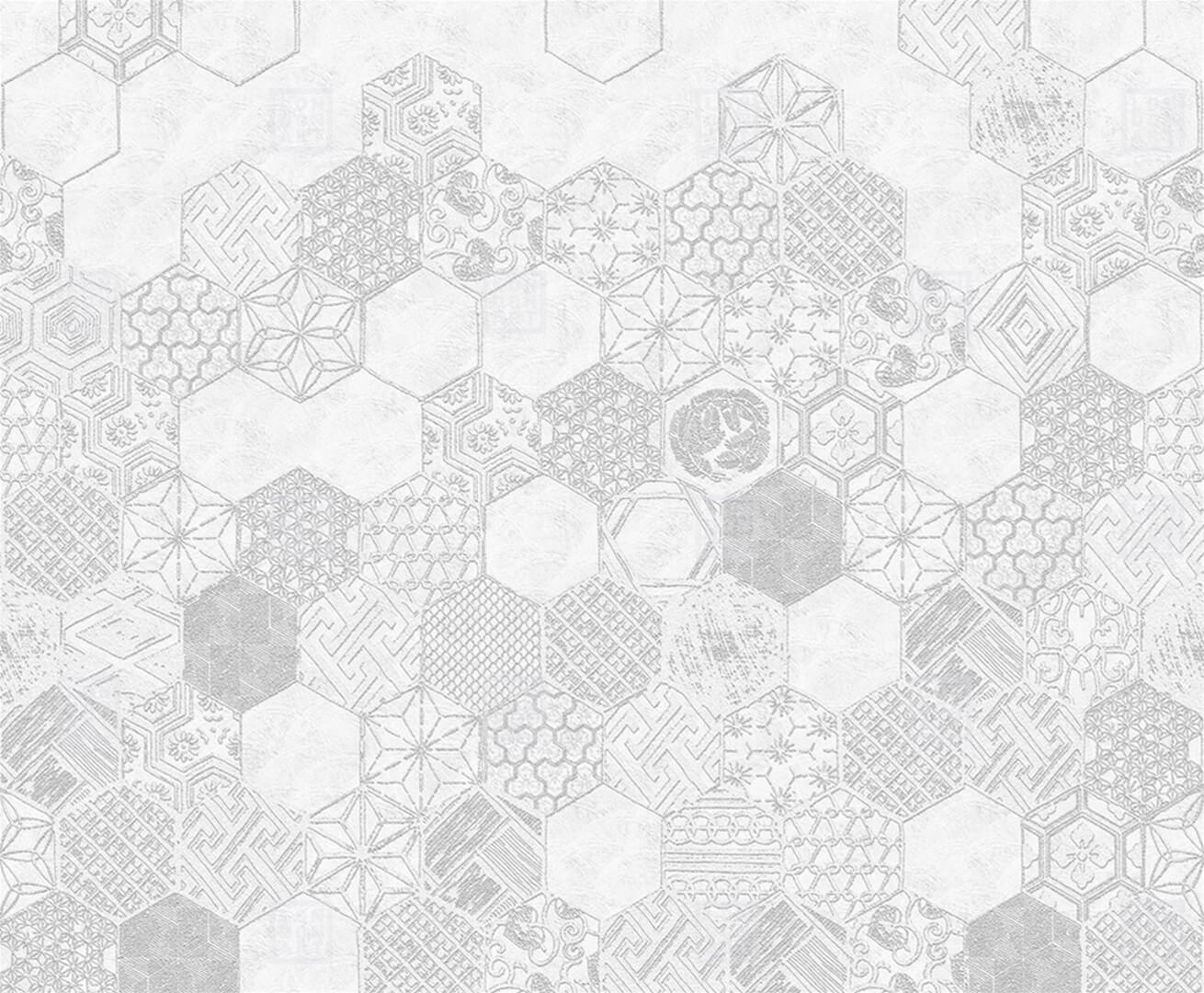 Fototapeta heksagony London Art 15132-07 Lost And Found Exclusive Wallpaper 2022 Iconic Re-Edition