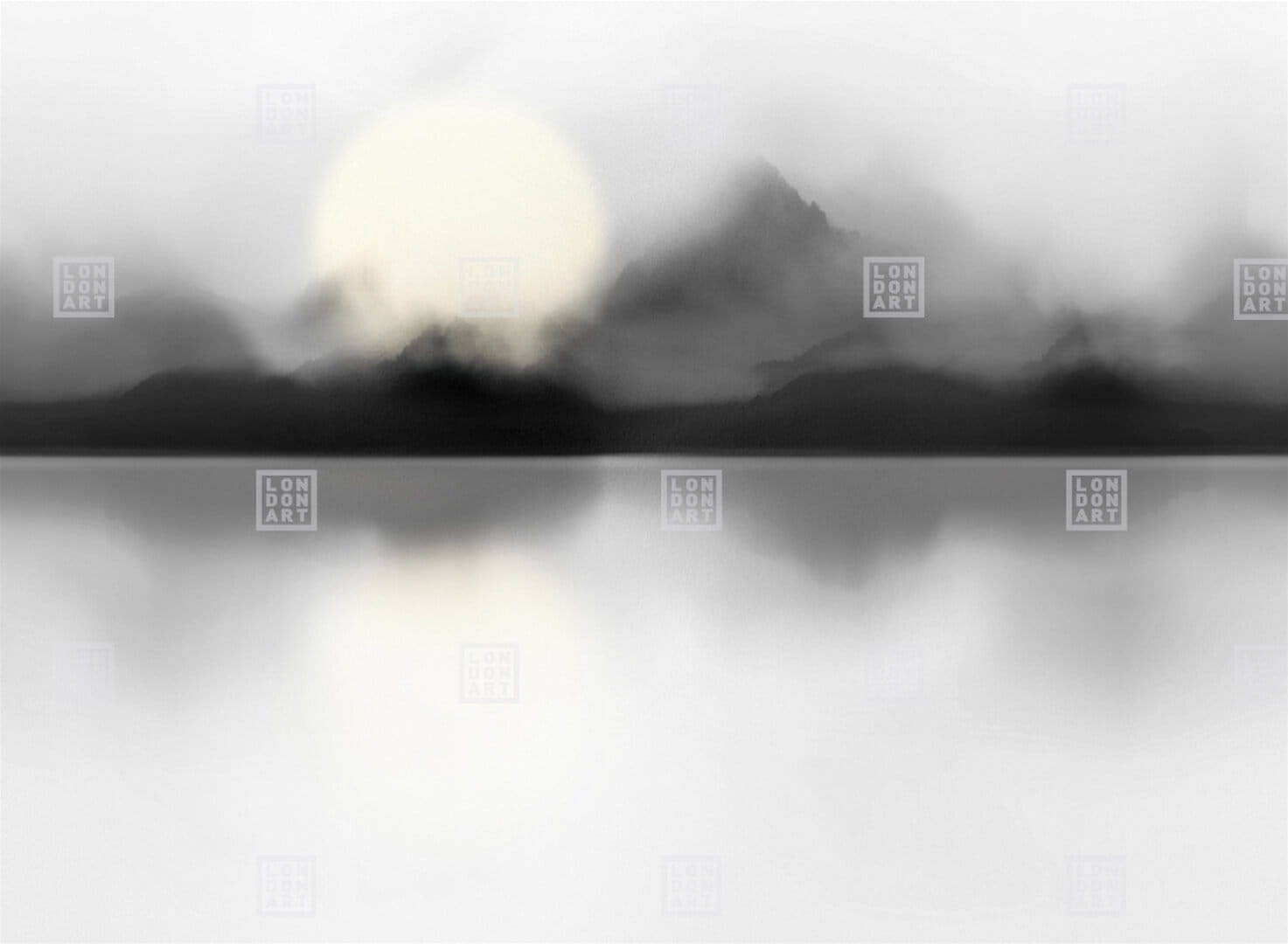 Fototapeta zamglone góry London Art 16093-03 Black Drop Exclusive Wallpaper 2022 Iconic Re-Edition