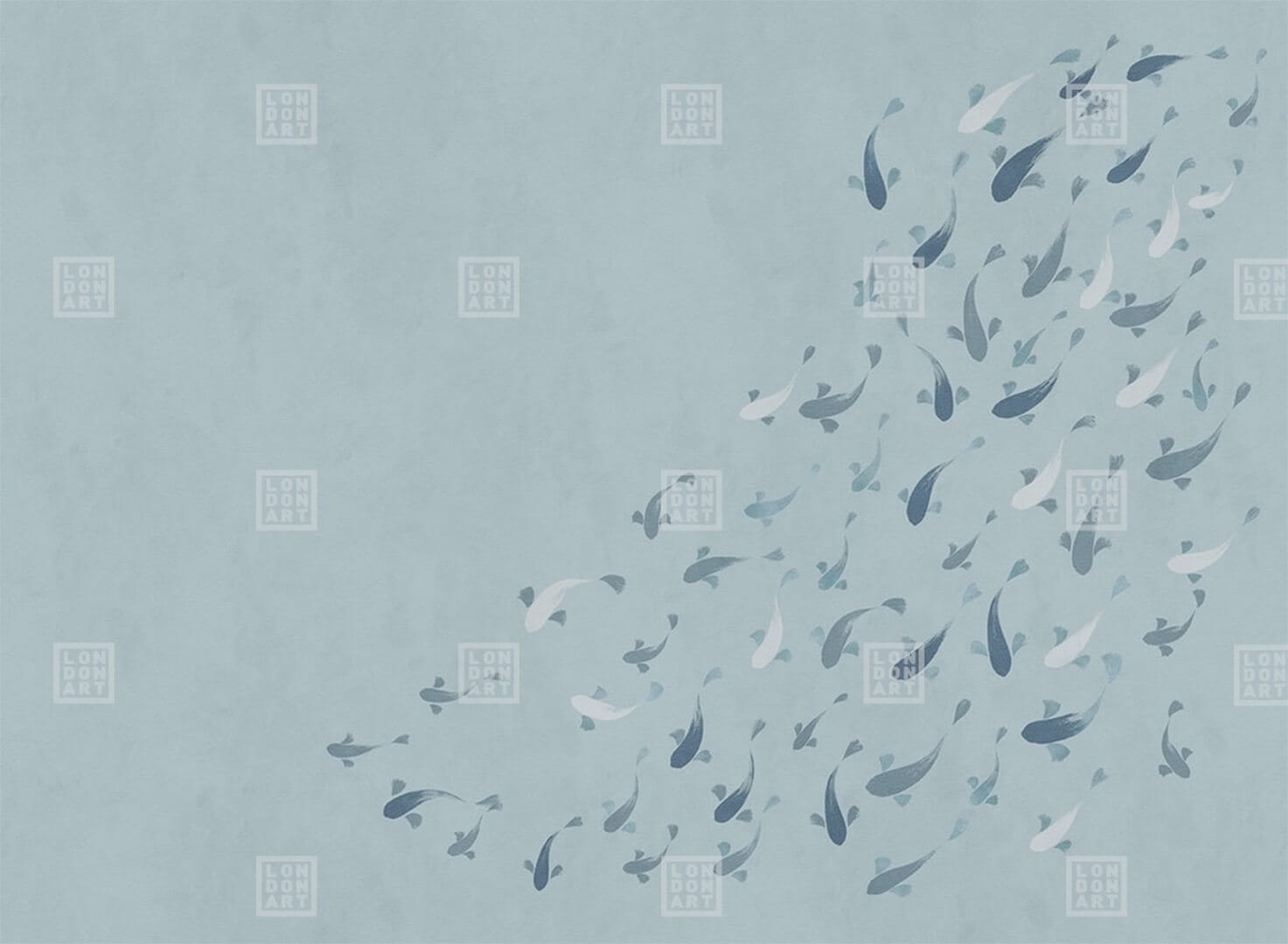 Fototapeta rybki koi London Art 16094-05 Phazing Exclusive Wallpaper 2022 Iconic Re-Edition