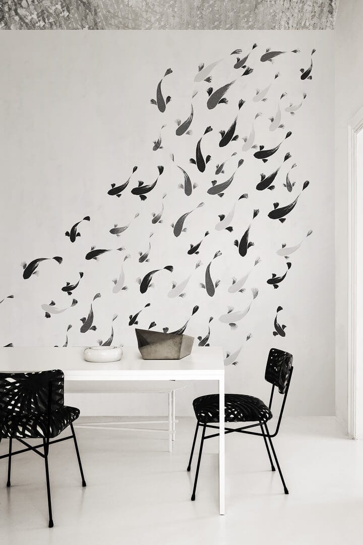 Fototapeta rybki koi London Art 16094-05 Phazing Exclusive Wallpaper 2022 Iconic Re-Edition