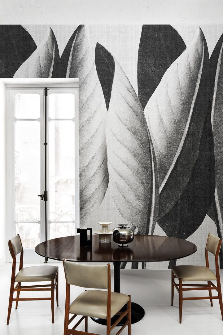 Fototapeta liście London Art 17501-04 The Queen Exclusive Wallpaper 2022 Iconic Re-Edition