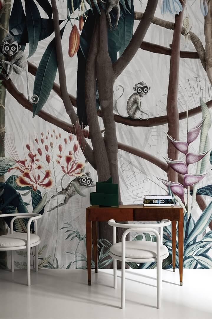 Fototapeta egzotyczna London Art 18053-03 Looks In The Forest Exclusive Wallpaper 2022 Iconic Re-Edition