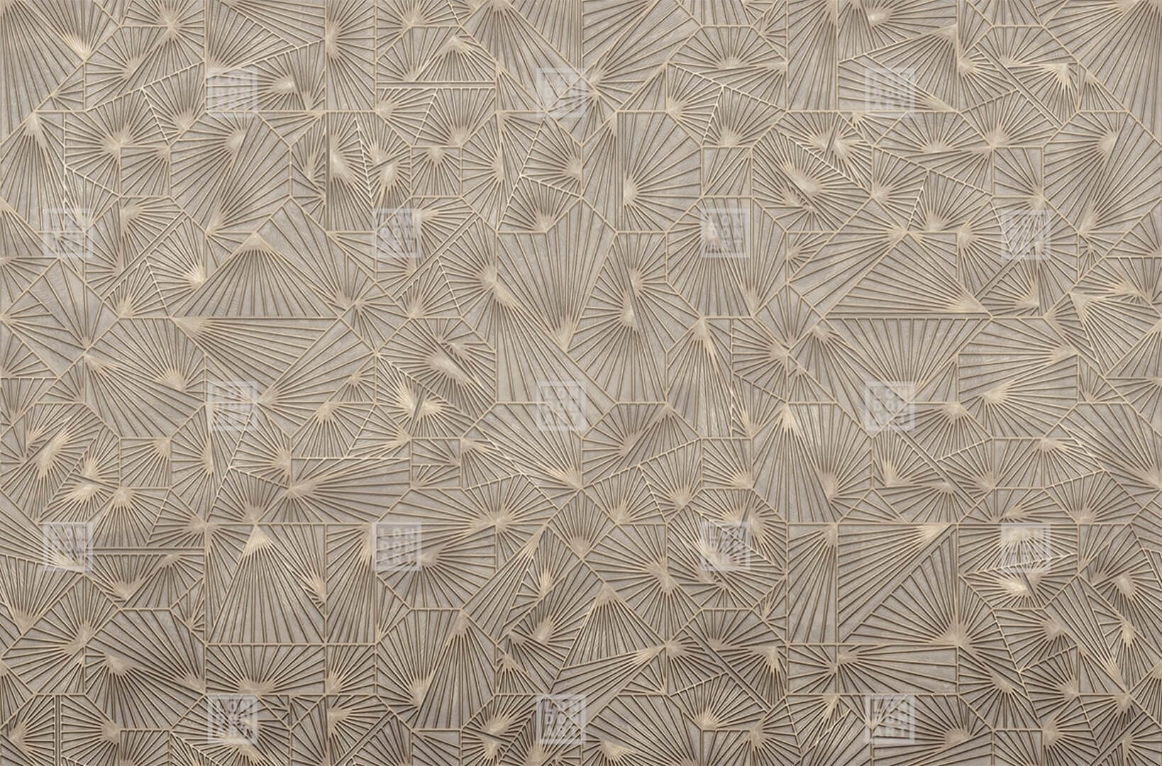 Fototapeta geometryczna z efektem 3D London Art 18096-05 Intollerhandy Exclusive Wallpaper 2022 Iconic Re-Edition