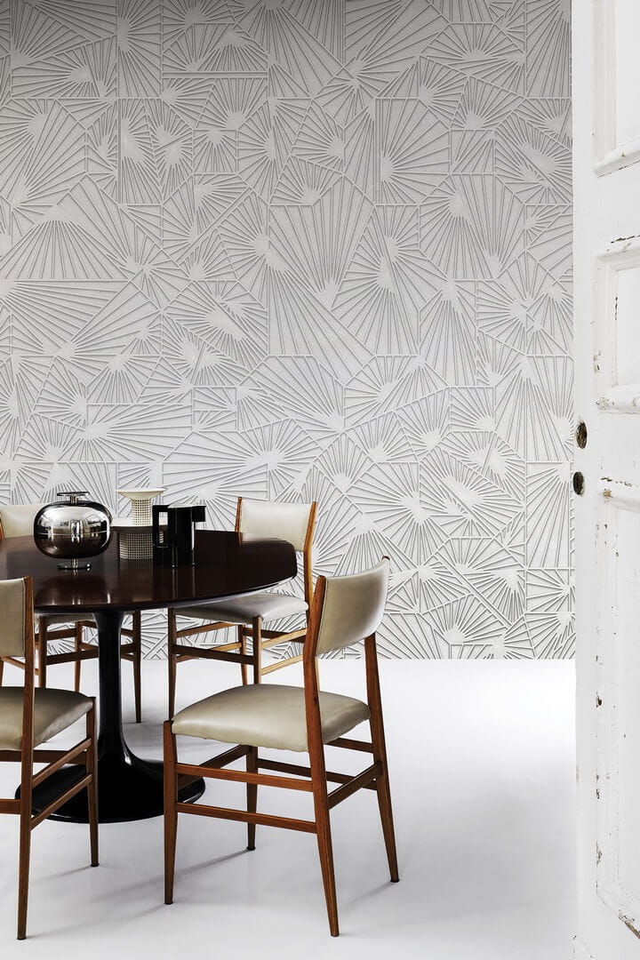 Fototapeta geometryczna z efektem 3D London Art 18096-05 Intollerhandy Exclusive Wallpaper 2022 Iconic Re-Edition