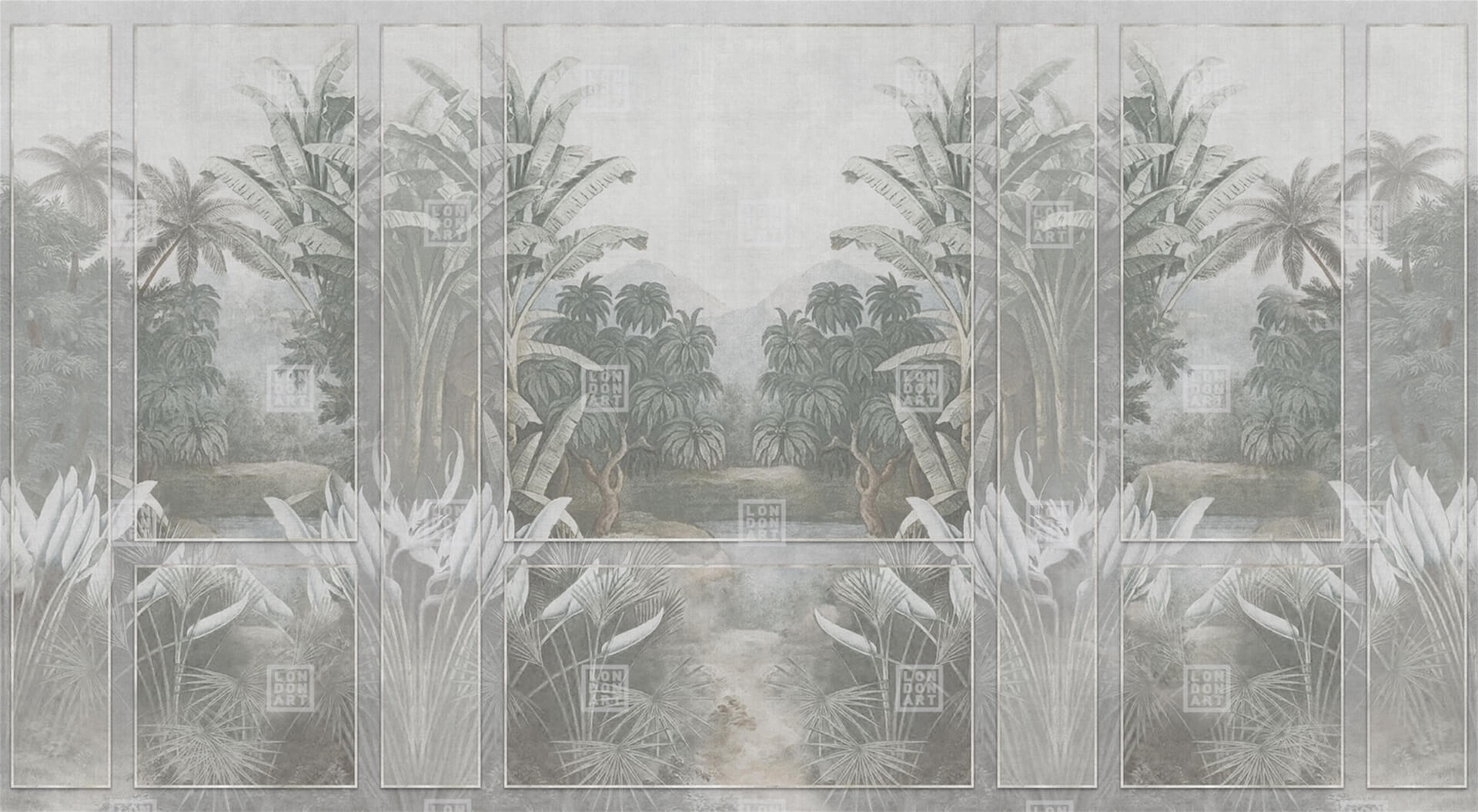 Fototapeta tropikalny krajobraz London Art 19072-03 Evanescence Exclusive Wallpaper 2022 Iconic Re-Edition