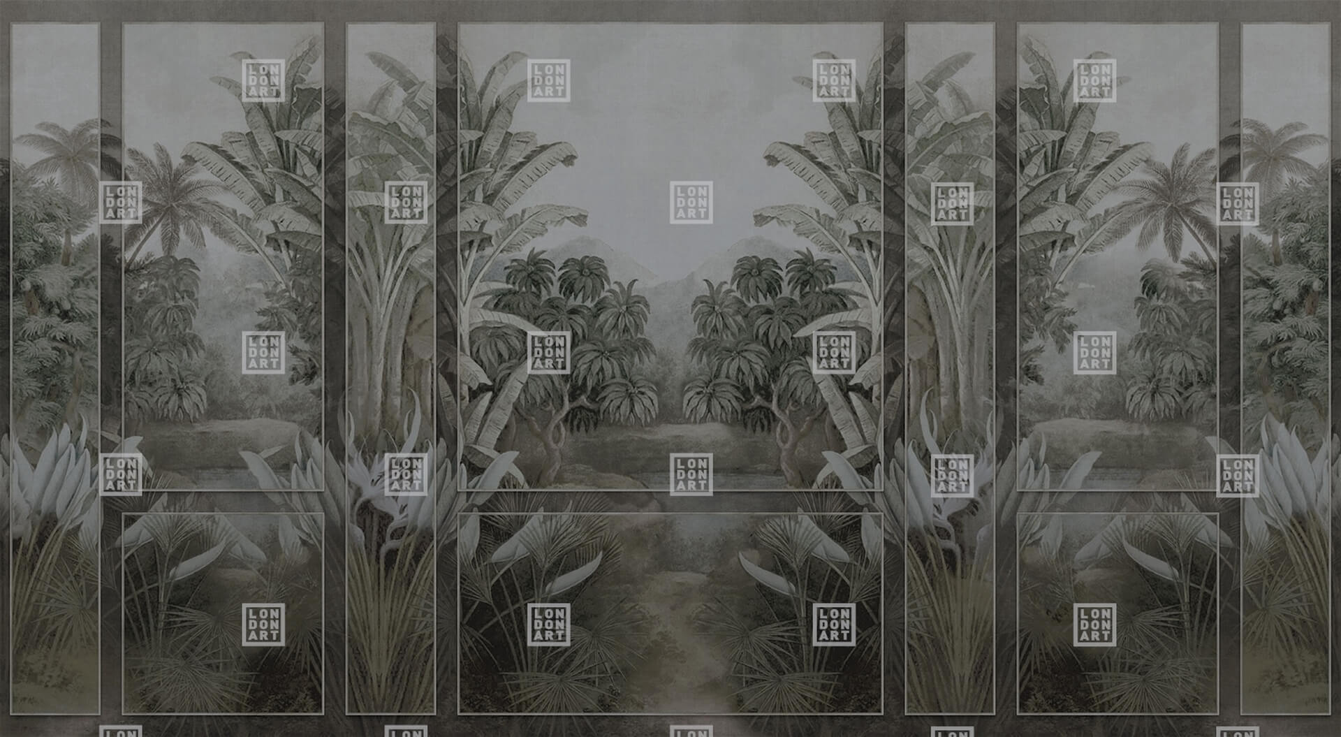 Fototapeta tropikalny krajobraz London Art 19072-04 Evanescence Exclusive Wallpaper 2022 Iconic Re-Edition