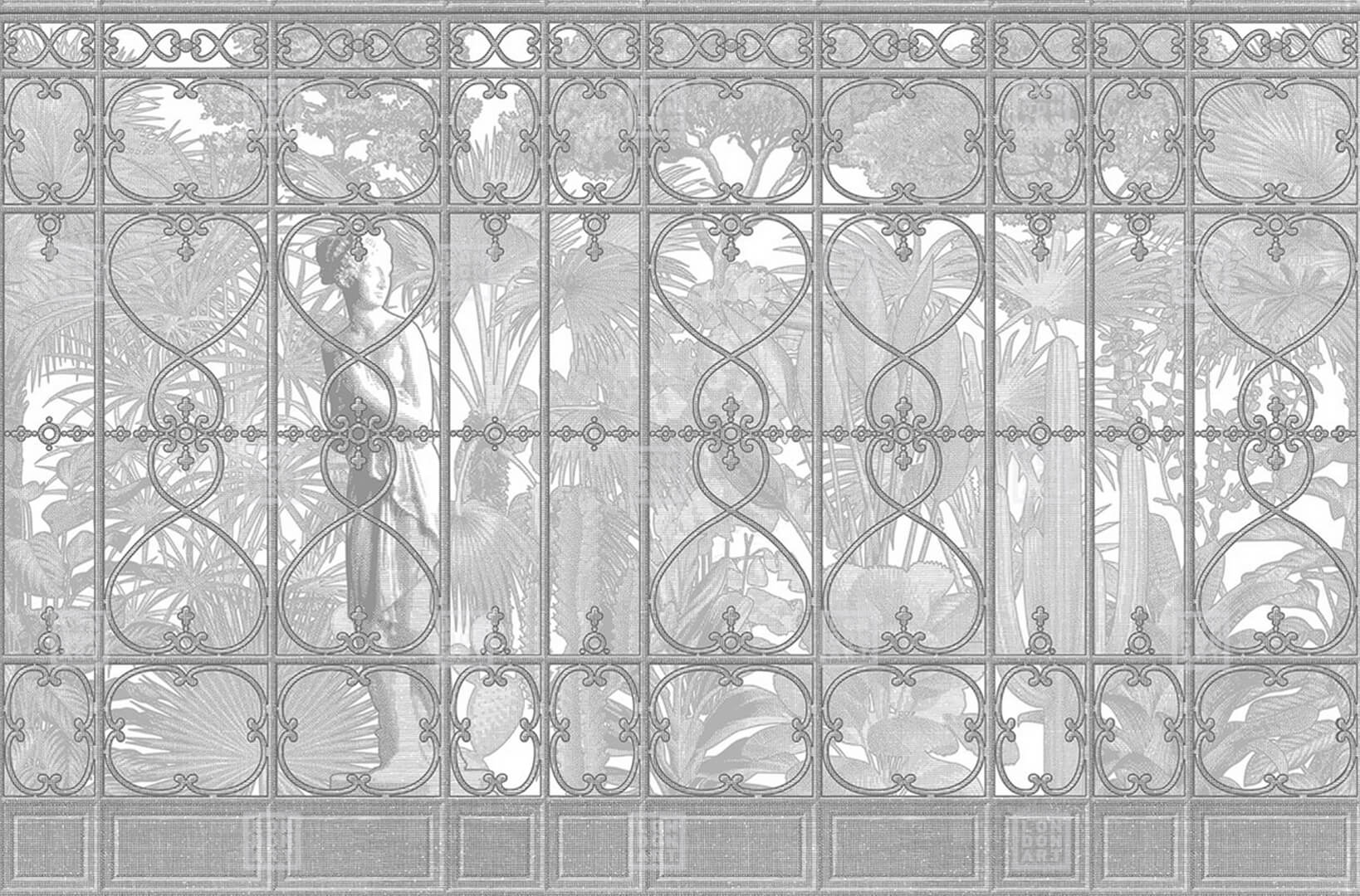 Fototapeta ogród z Wenus London Art 20001-03 Venus Garden Exclusive Wallpaper 2022 Iconic Re-Edition