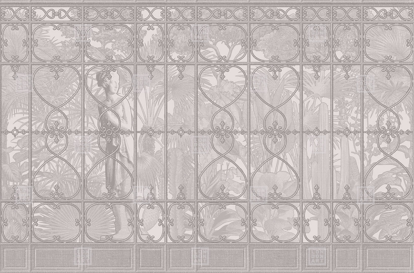 Fototapeta ogród z Wenus London Art 20001-04 Venus Garden Exclusive Wallpaper 2022 Iconic Re-Edition